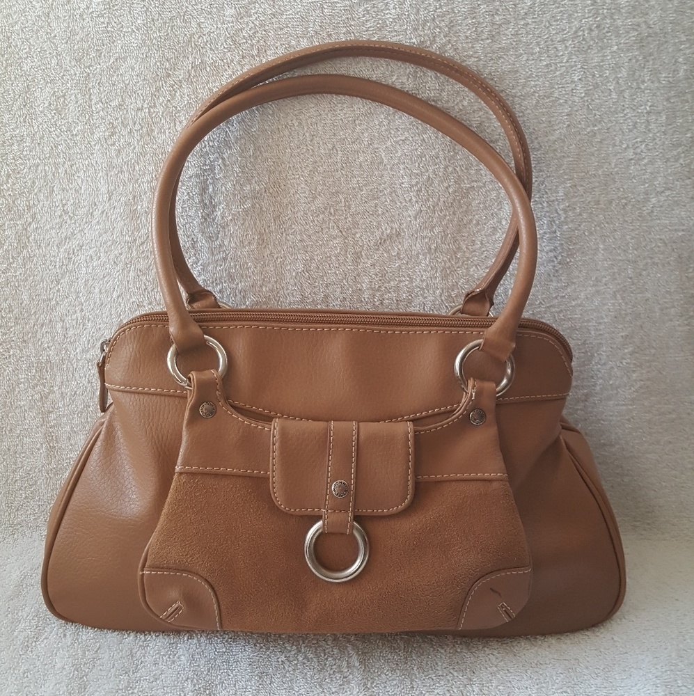 Tommy Hilfiger Womens leather hobo handbag vintage
